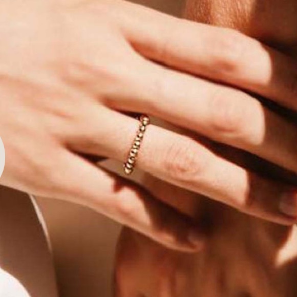 NWT Alexa Leigh Ball Ring, Rose Gold - Picture 3 of 7